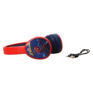 Marvel Spider-Man Bluetooth Kid-Safe Wireless Headphones - Image 3